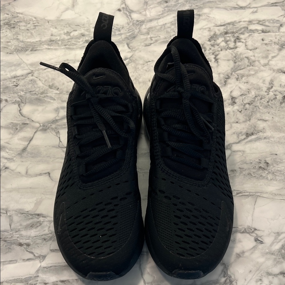 Nike All-Black Athletic Shoes